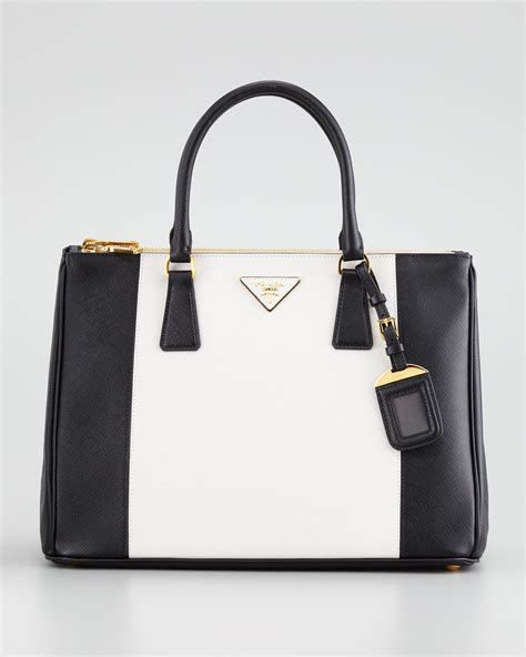 white prada bag vs black prada|prada black tote handbags.